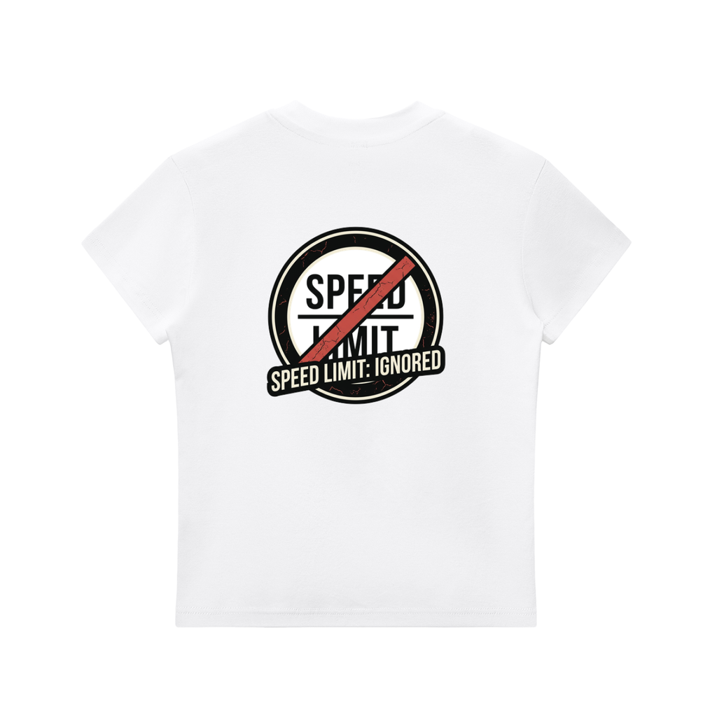 Urban Throttle Women's 'Speed Limit: Ignored' Tee