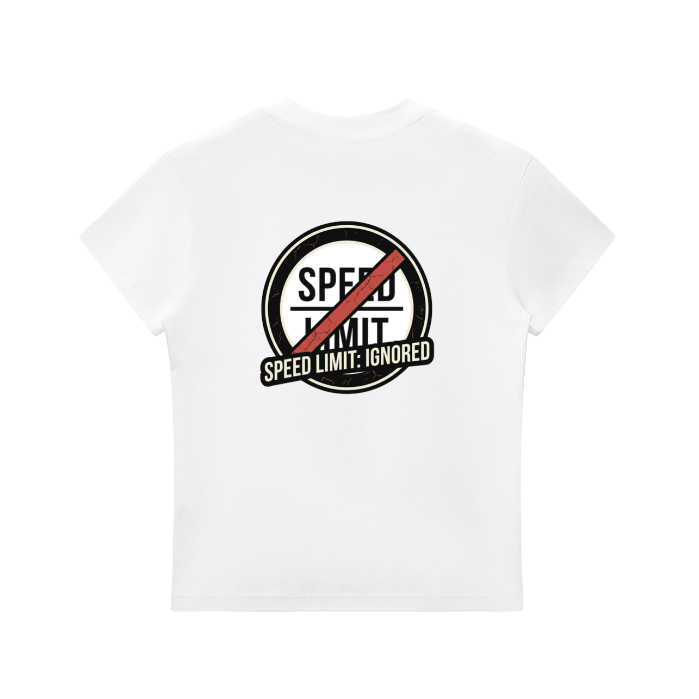 Urban Throttle Women's 'Speed Limit: Ignored' Tee