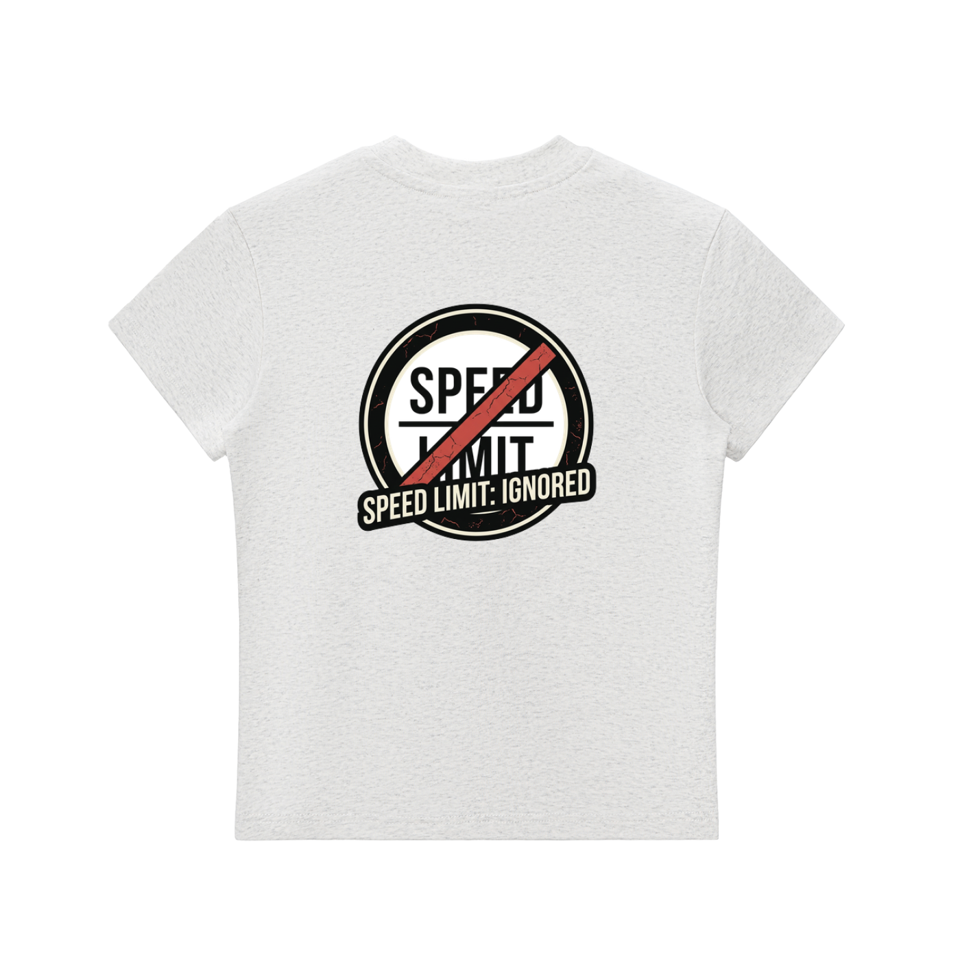 Urban Throttle Women's 'Speed Limit: Ignored' Tee