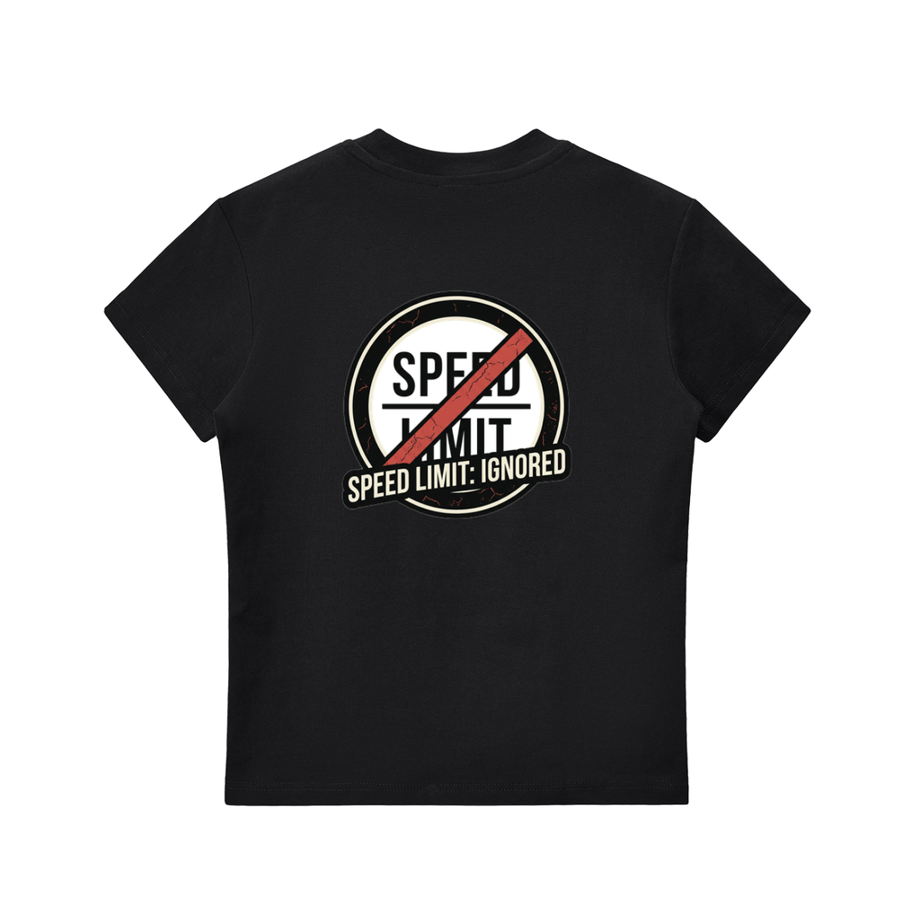 Urban Throttle Women's 'Speed Limit: Ignored' Tee