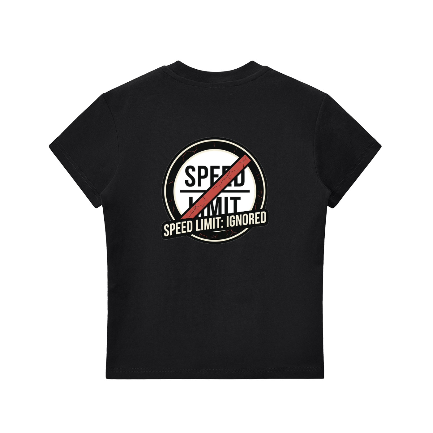 Urban Throttle Women's 'Speed Limit: Ignored' Tee