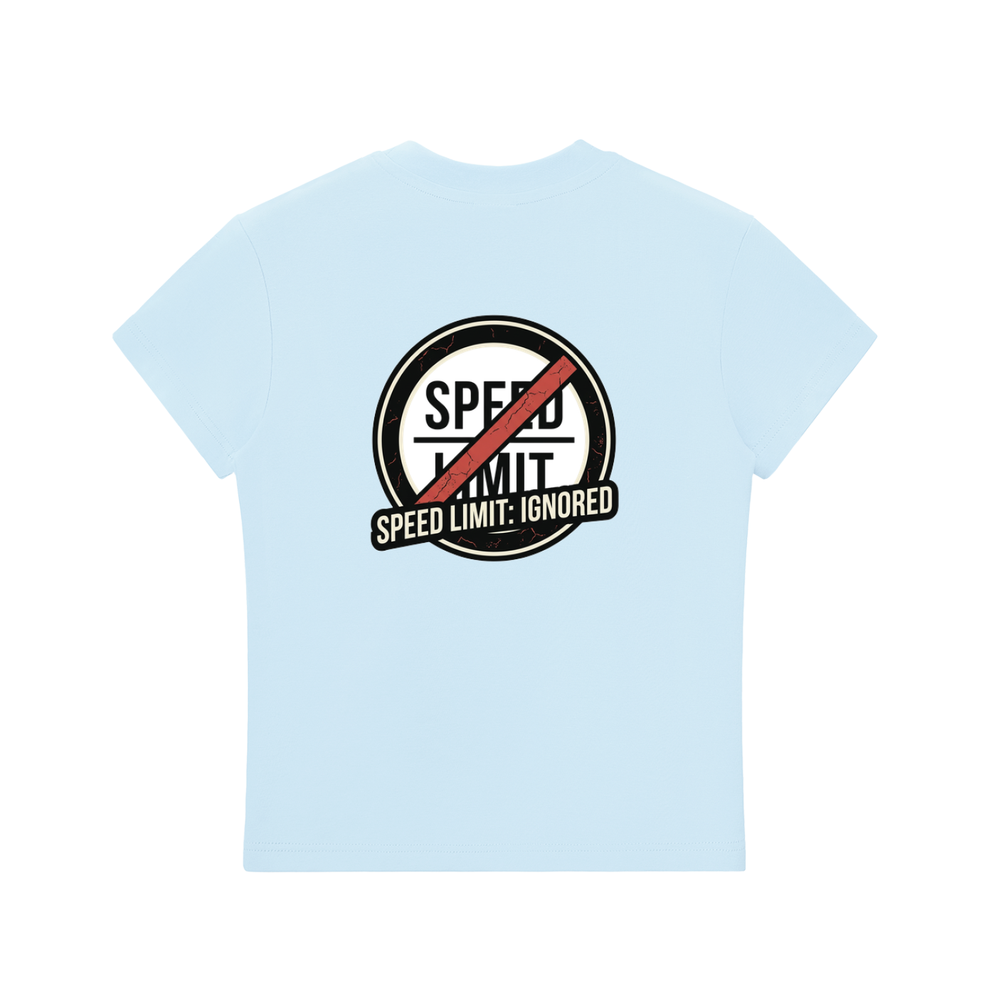 Urban Throttle Women's 'Speed Limit: Ignored' Tee