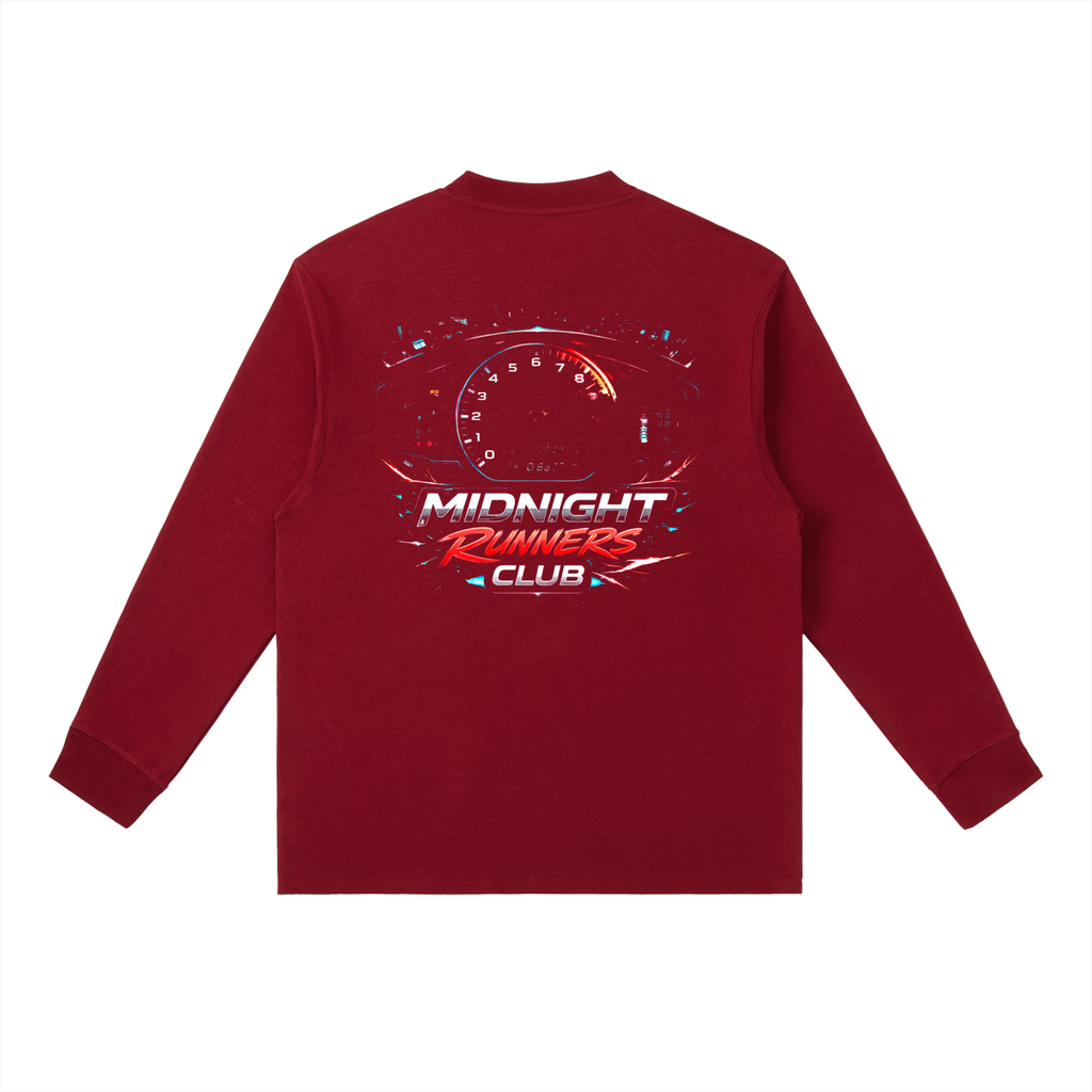 Urban Throttle 'Midnight Runners Club' Long Sleeve Tee