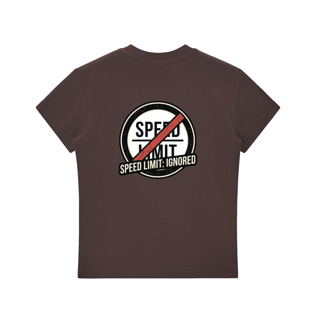 Urban Throttle Women's 'Speed Limit: Ignored' Tee