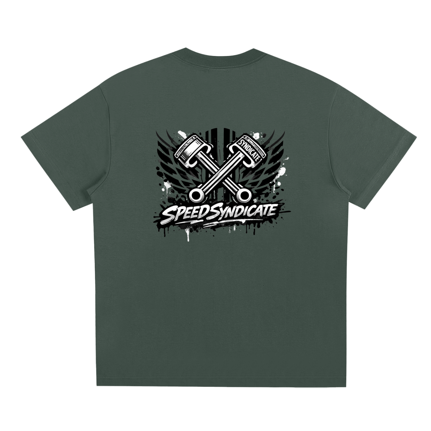 Urban Throttle 'Speed Syndicate' Graffiti Tee