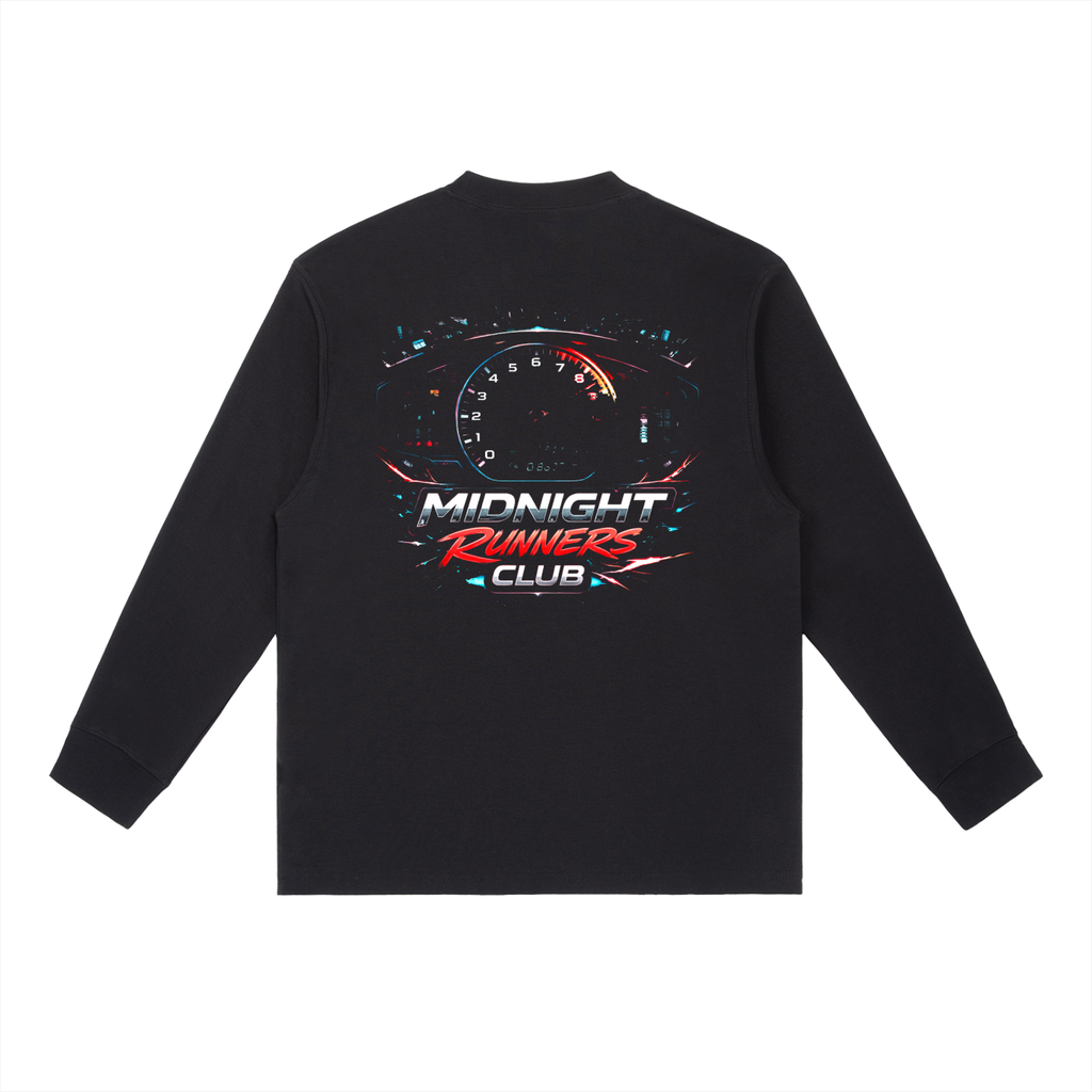 Urban Throttle 'Midnight Runners Club' Long Sleeve Tee