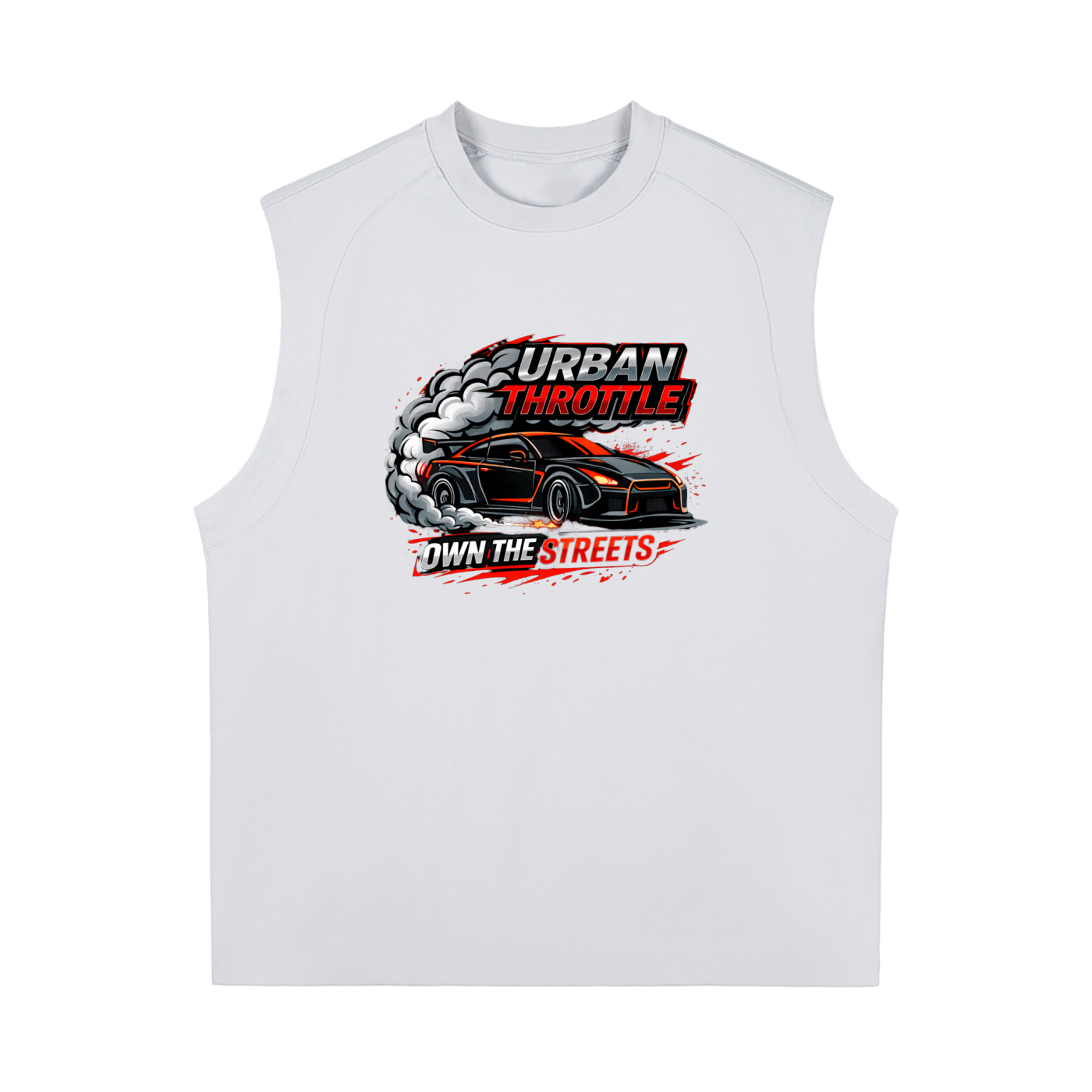 Urban Throttle 'Own the Streets' Sleeveless Tee