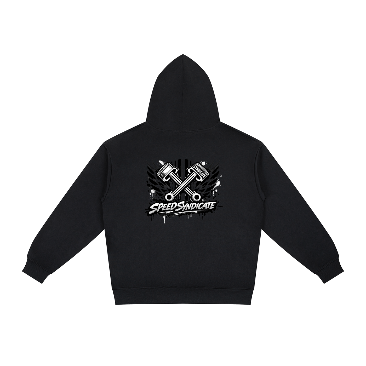 Urban Throttle 'Speed Syndicate' Graffiti Hoodie
