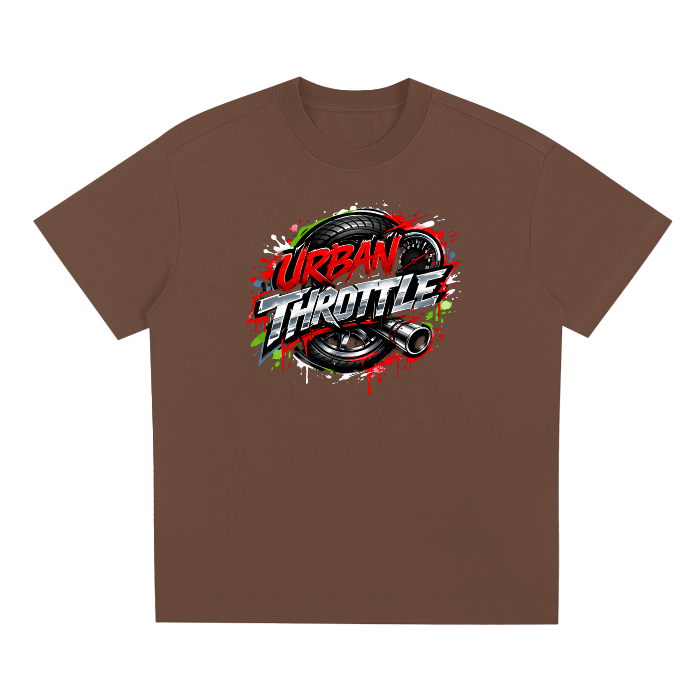 Urban Throttle 'Speed Syndicate' Graffiti Tee