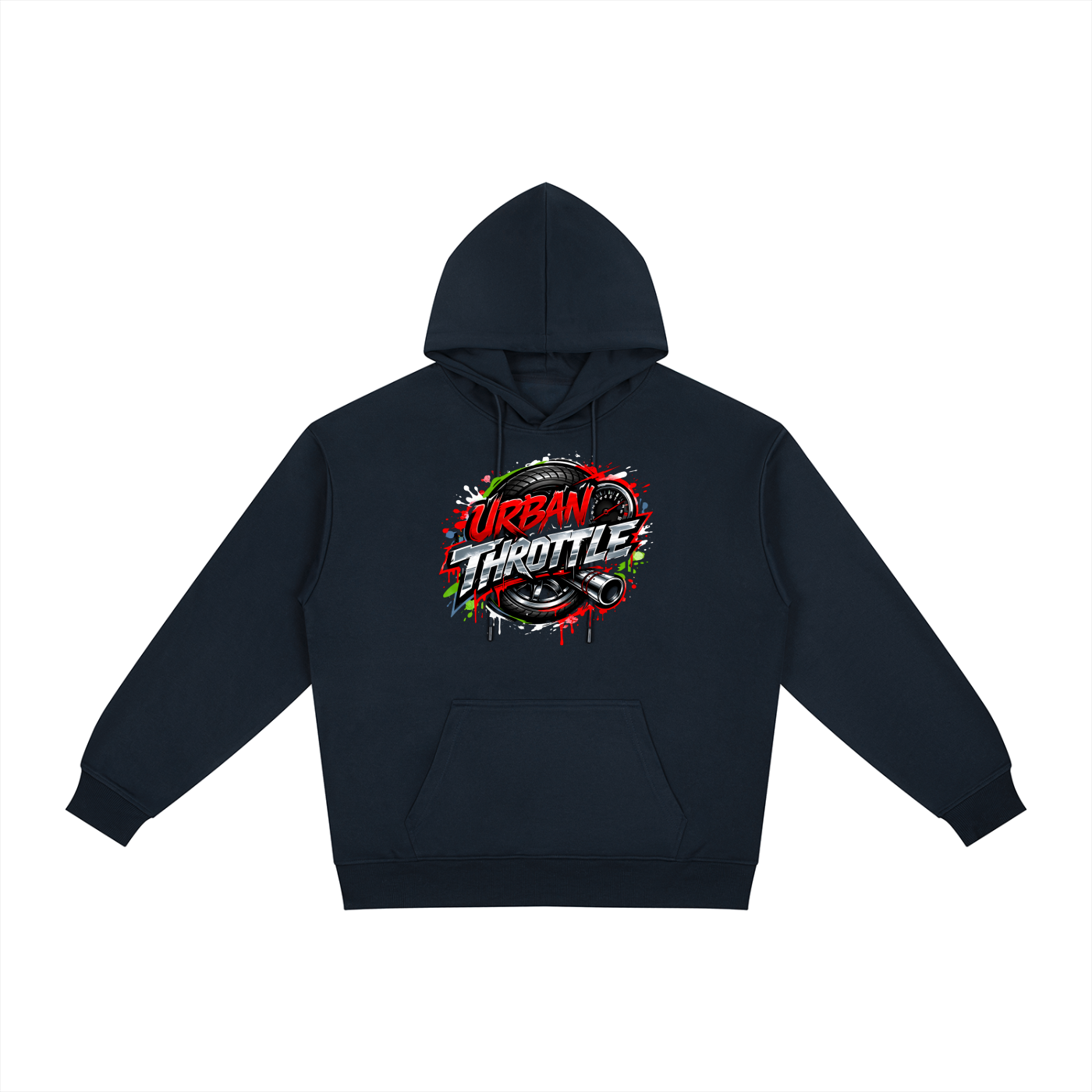 Urban Throttle 'Speed Syndicate' Graffiti Hoodie
