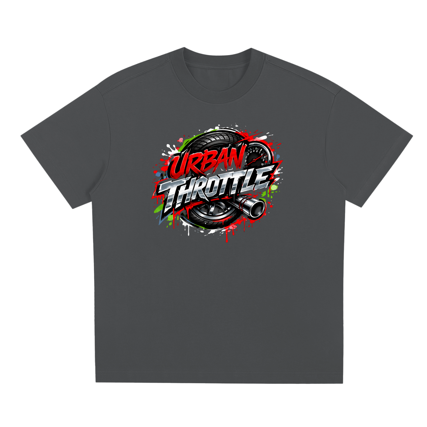 Urban Throttle 'Speed Syndicate' Graffiti Tee