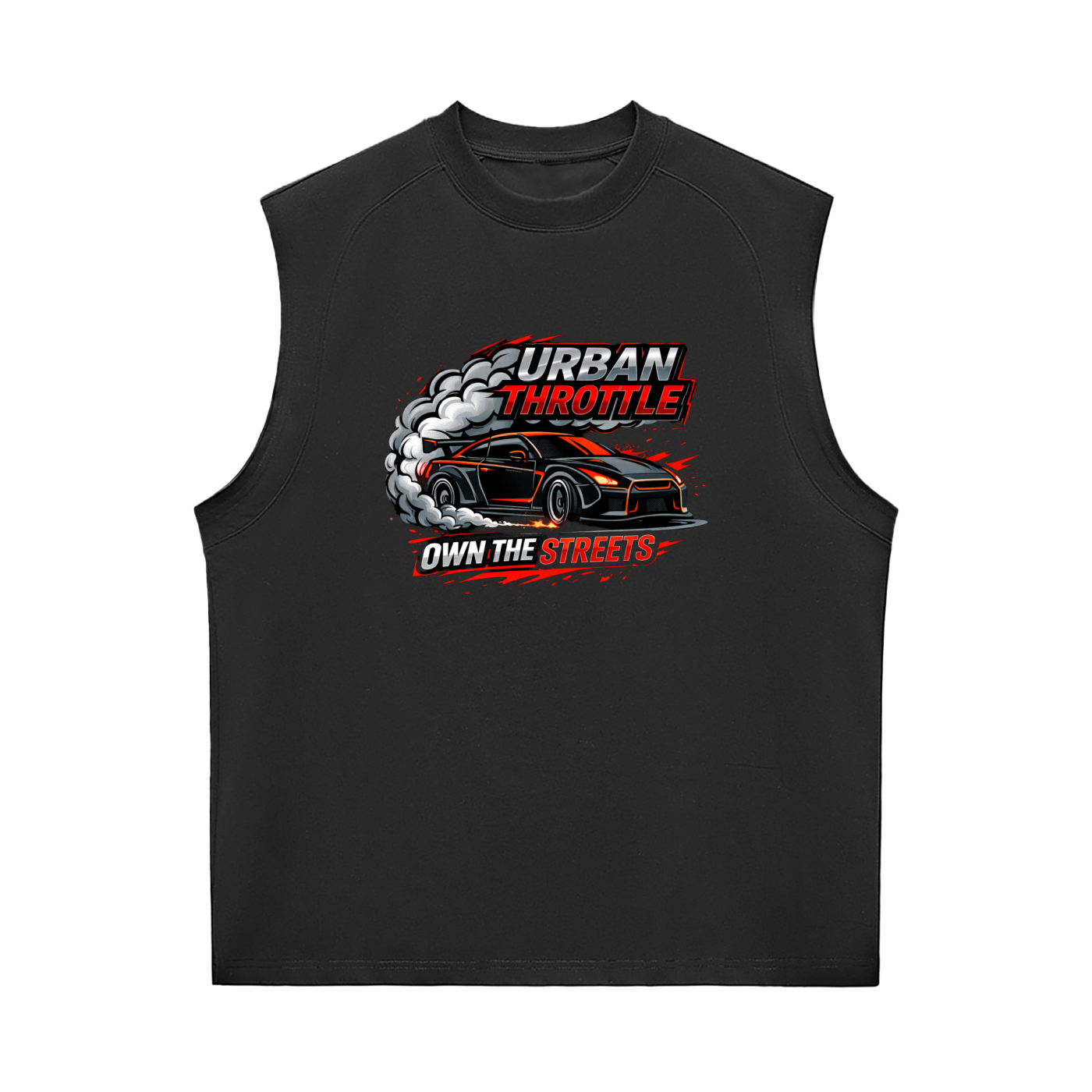Urban Throttle 'Own the Streets' Sleeveless Tee
