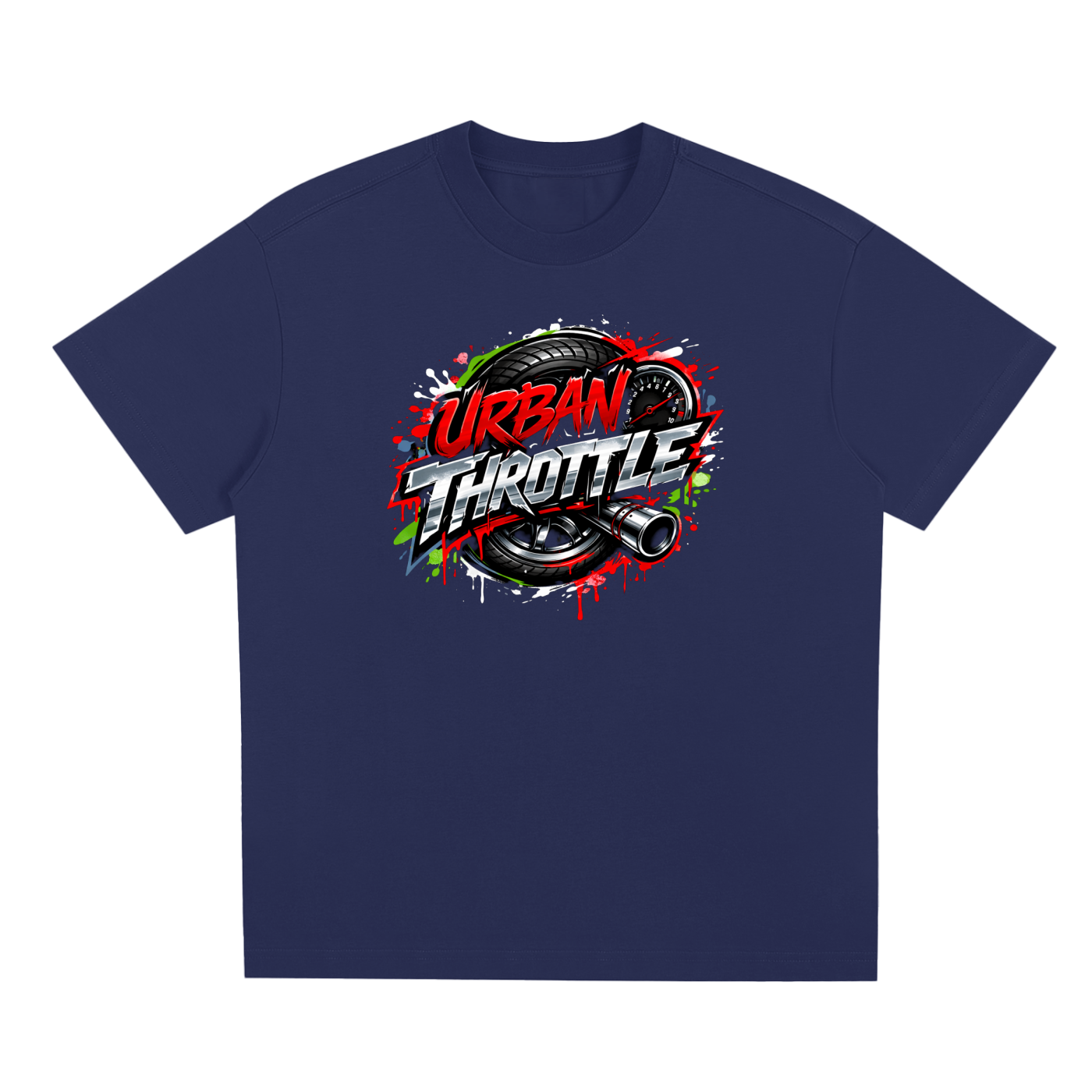 Urban Throttle 'Speed Syndicate' Graffiti Tee
