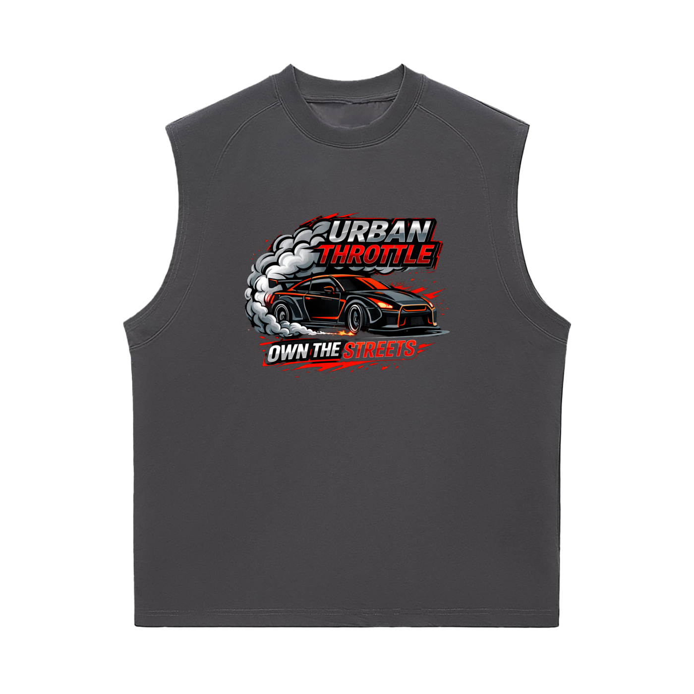 Urban Throttle 'Own the Streets' Sleeveless Tee